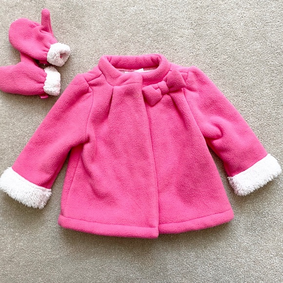 pink jacket for baby girl